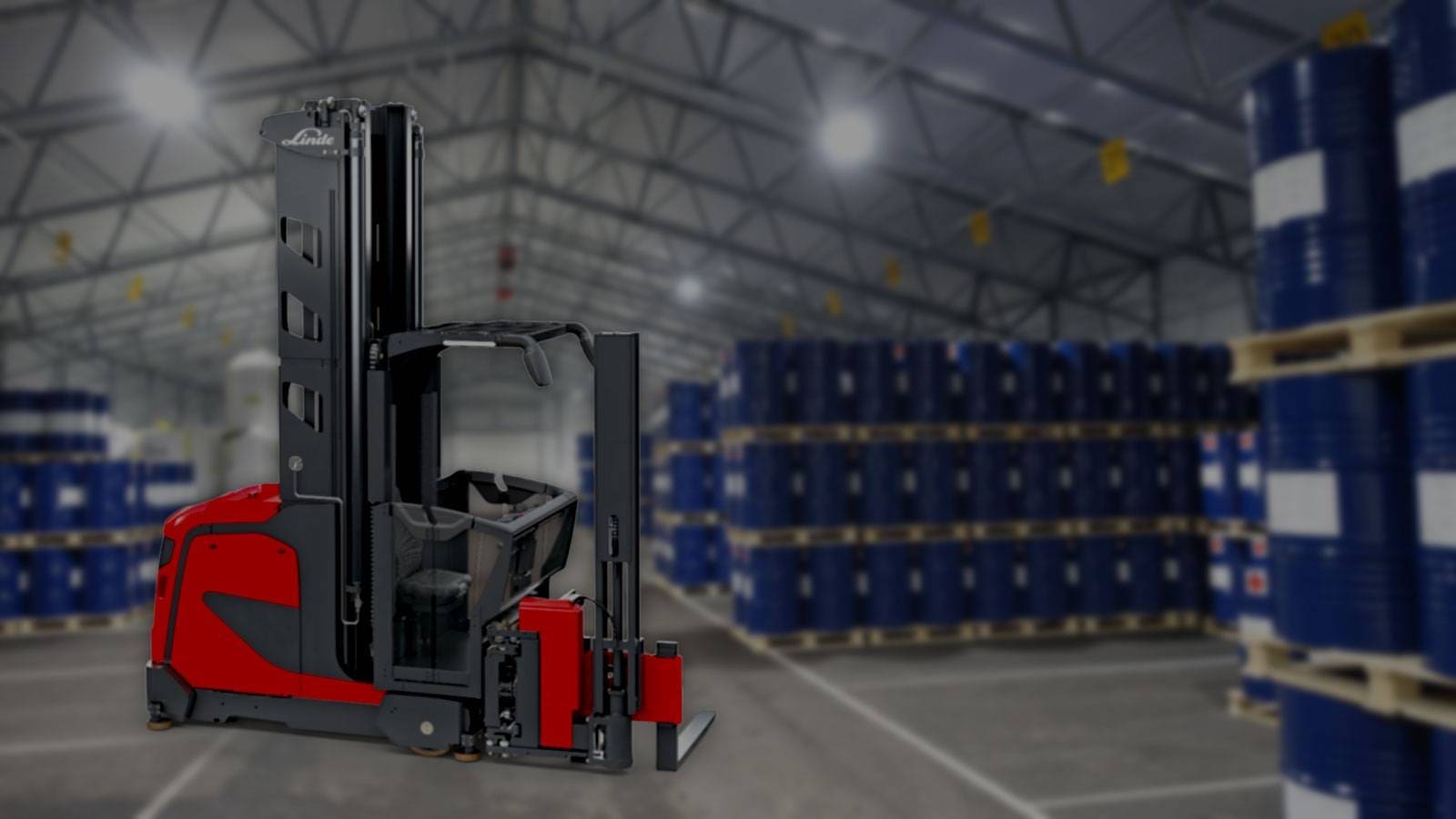 Premises Based Reach Forklift Training from Training 4 Logistics